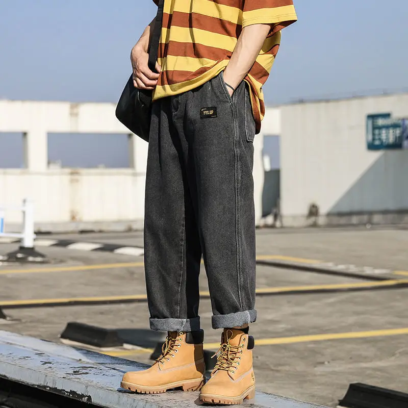 Джинсы Privathinker мужские и женские в стиле оверсайз повседневные брюки из денима