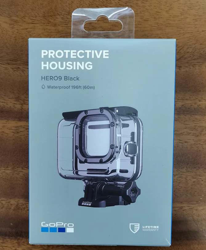 Защитный чехол для GoPro Hero 9 водонепроницаемый подводной съемки длина 60 м Black Dive Go Pro