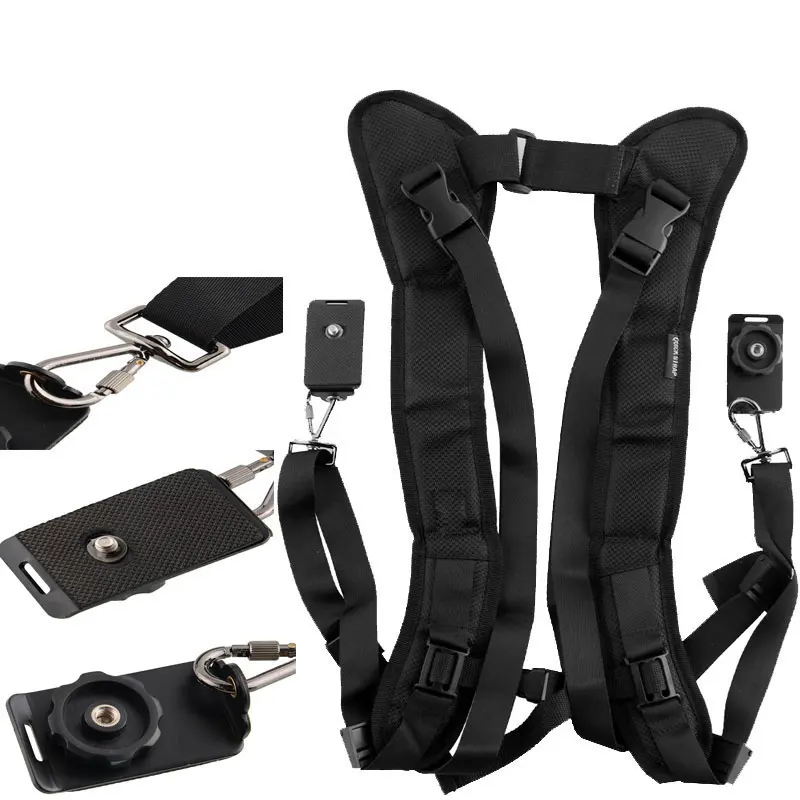 hxsonking Camera Shoulder Strap With Double Fast Loading Plate For Micro SLR Canon Sony Cameras | Электроника