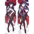 Чехол для подушечной игры Genshin Impact Dakimakura, дизайн двойной камеры, gan yu estampada, одежда для дома