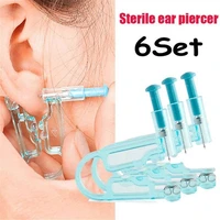 disposable ear piercing gun 6421pcs healthy sterile puncture tool painless ear piercing without inflammation for earrings