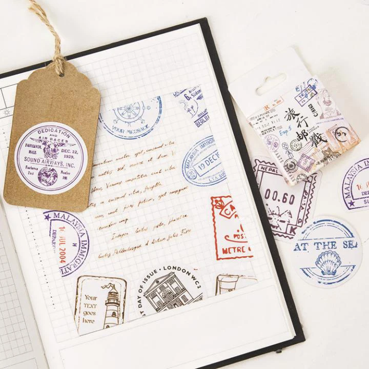 44 шт. наклейки для сборки постов в качестве подарочной бирки сделай сам украшение