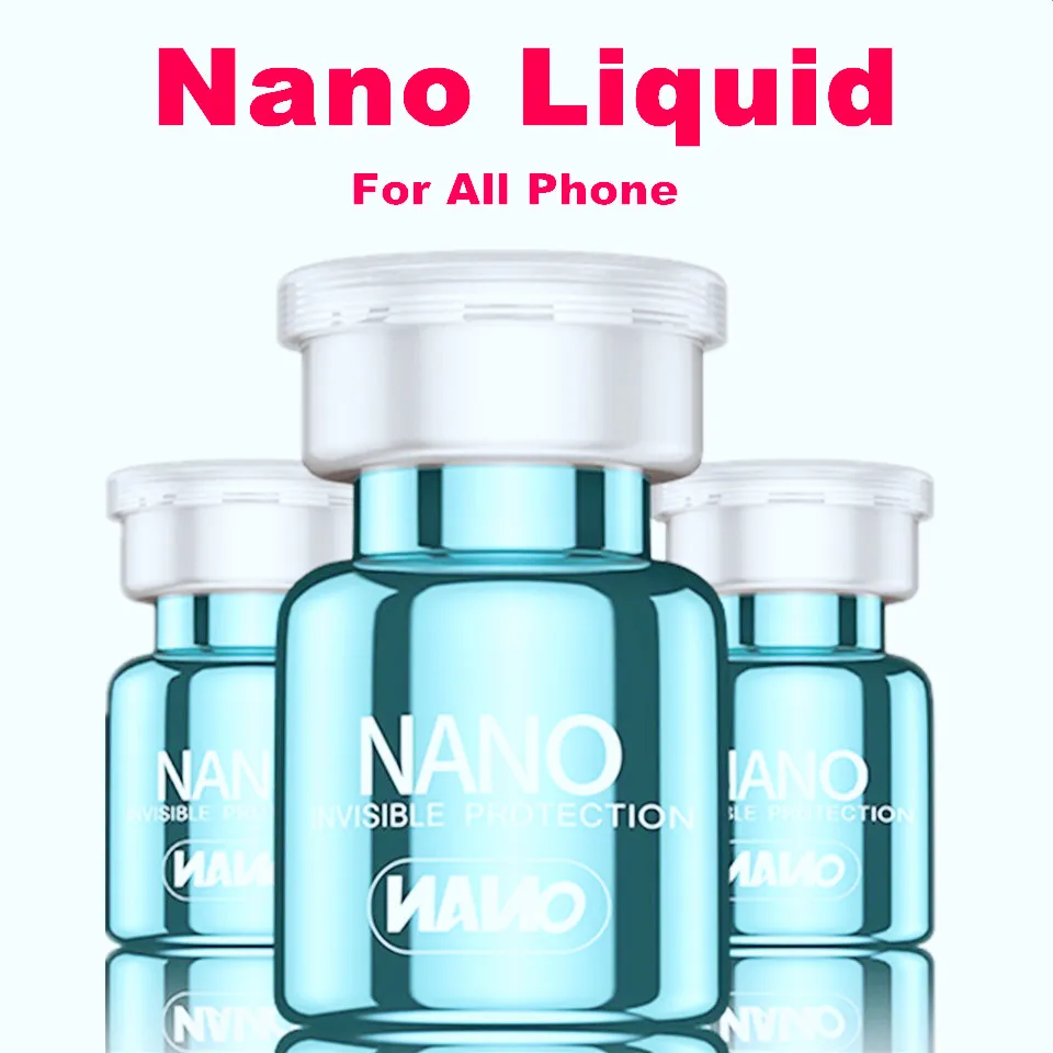 Защитная пленка для экрана Nano Liquid iPhone 11 Pro Max 7 8 PLUS Samsung смартфон с незаметным