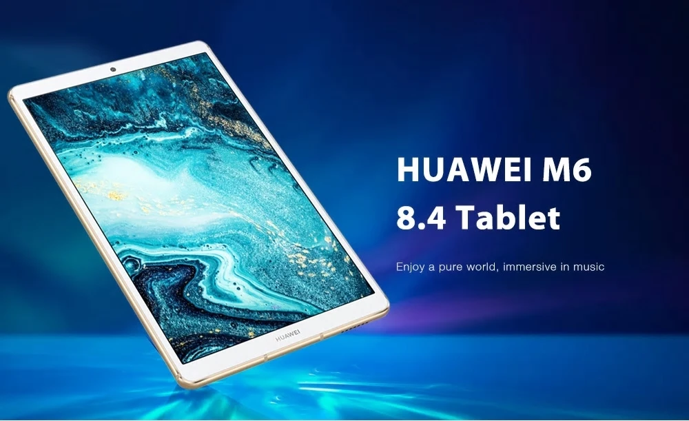 Huawei Mediapad M6 планшетный ПК Kirin 980 Восьмиядерный 4 Гб ОЗУ 128 Гб ПЗУ 8,4 дюймов 2560*1600 ips Android 9,0 двойной WiFi BT 5,0