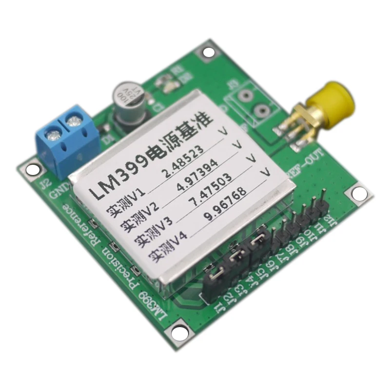 

LM399 Voltage Reference Source 2.5V/4V/5V/6V/7.5V/10V High Precision for Voltmeter Calibration, ADC Reference, DAC