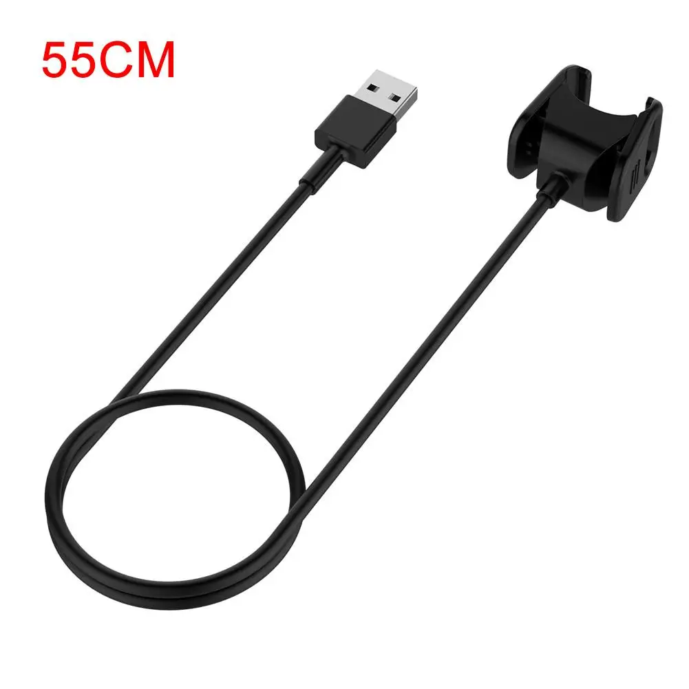 Сменный USB-кабель для зарядки смарт-браслета 55 см/100 см Fitbit шнур с зажимом зарядное
