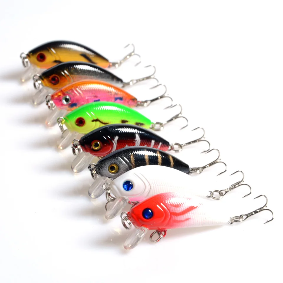 Смешанные наборы рыболовных приманок 45 шт. кренкбейт гольян Поппер Приманка VIB