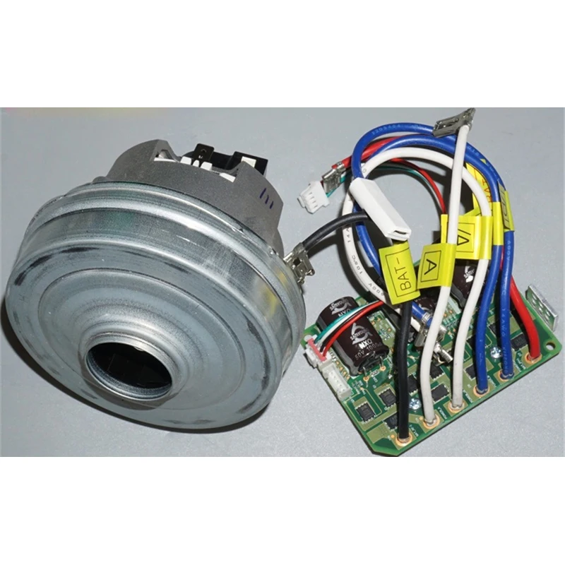 

DC25V Imported high-power 2-phase 4-wire 100mm brushless turbine fan with driver For Vacuum cleaner