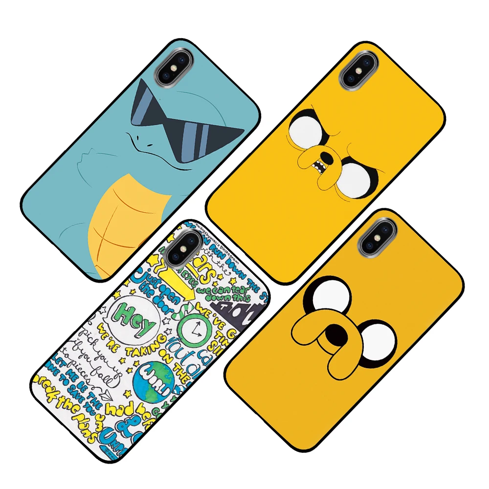 TOKIDOKI японский черный ТПУ для iPhone 5 5S SE 6 6s 7 8 Plus X XS Max XR чехлы
