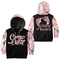 camo little hoodies t shirt 3d printed kids sweatshirt jacket t shirts boy girl funny animal cosplay costumes