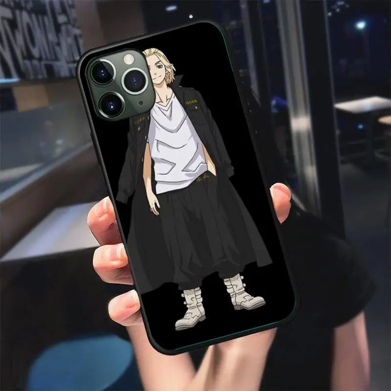 

Tokyo Revengers Phone Case For Black-Iphone 5 5s se 6 6s 7 8 11 12 X Xs Xr Pro Plus Max Mini Cover