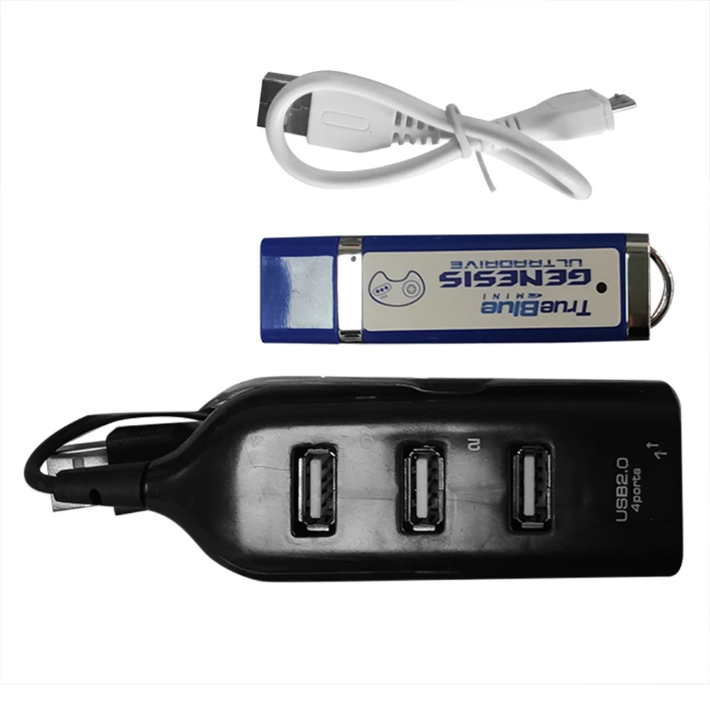813 игры True Blue Mini Ultradrive Pack для Genesis MegaDrive MD Game Stick 4 порта usb хаб|Запасные части| |