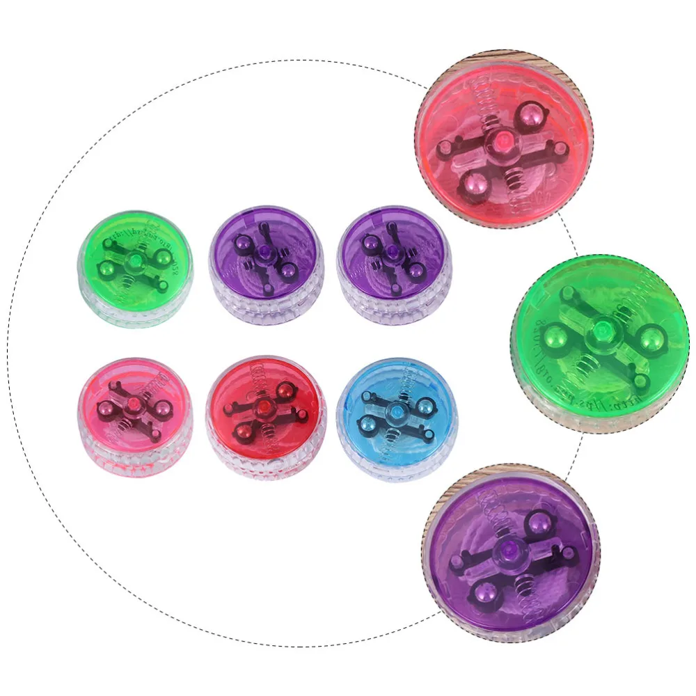

6Pcs Funny Children Yoyo Lightweight Yoyo Yoyo with LED Light