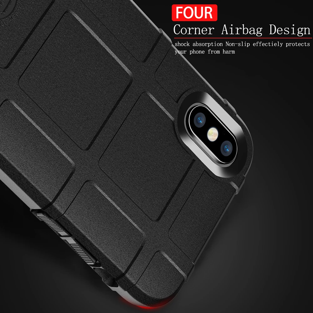 Чехол для iPhone 13 12 11 Pro Max Mini 8 XS X XR бронированный Силиконовый прочный