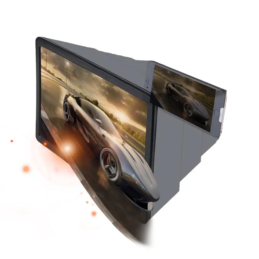 Универсальный Портативный 3D видео увеличить Смарт увеличитель для экрана