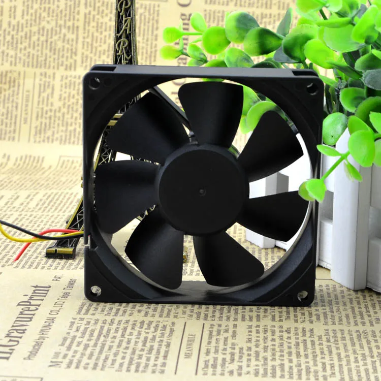 

NEW KD1209PTB2 9CM 9025 12V 1.6W 3 wires Motor protection cooling