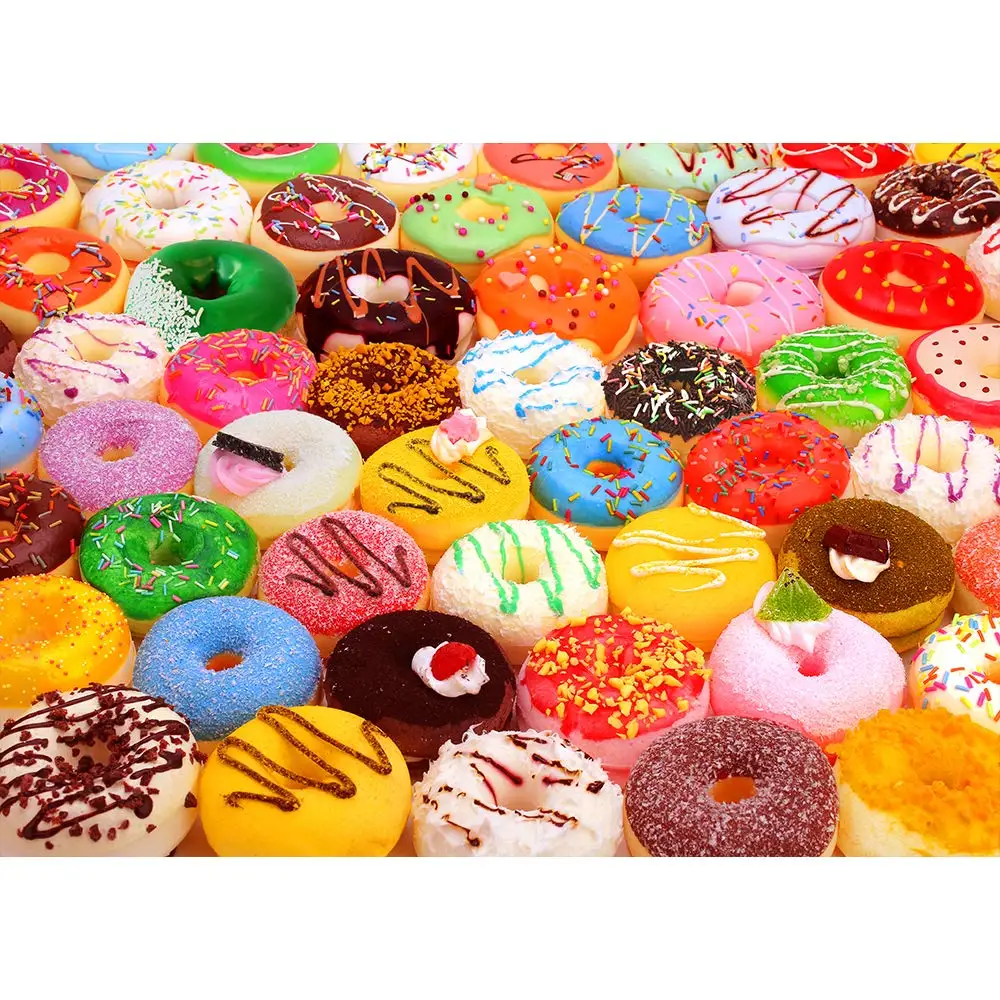 

Collection Jigsaw Puzzles for Adults 1000 Piece | Nuts about Donuts Puzzles | Puzzles for Kids & Teens, Fun Educational Games