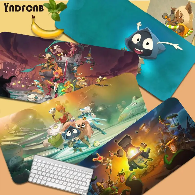 

YNDFCNB Skin Dofus In Stocked Rubber PC Computer Gaming mousepad Size for Deak Mat for overwatch/cs go/world of warcraft