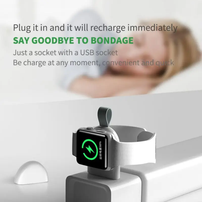 K мини магнитное быстрое зарядное устройство для IWatch беспроводное портативное