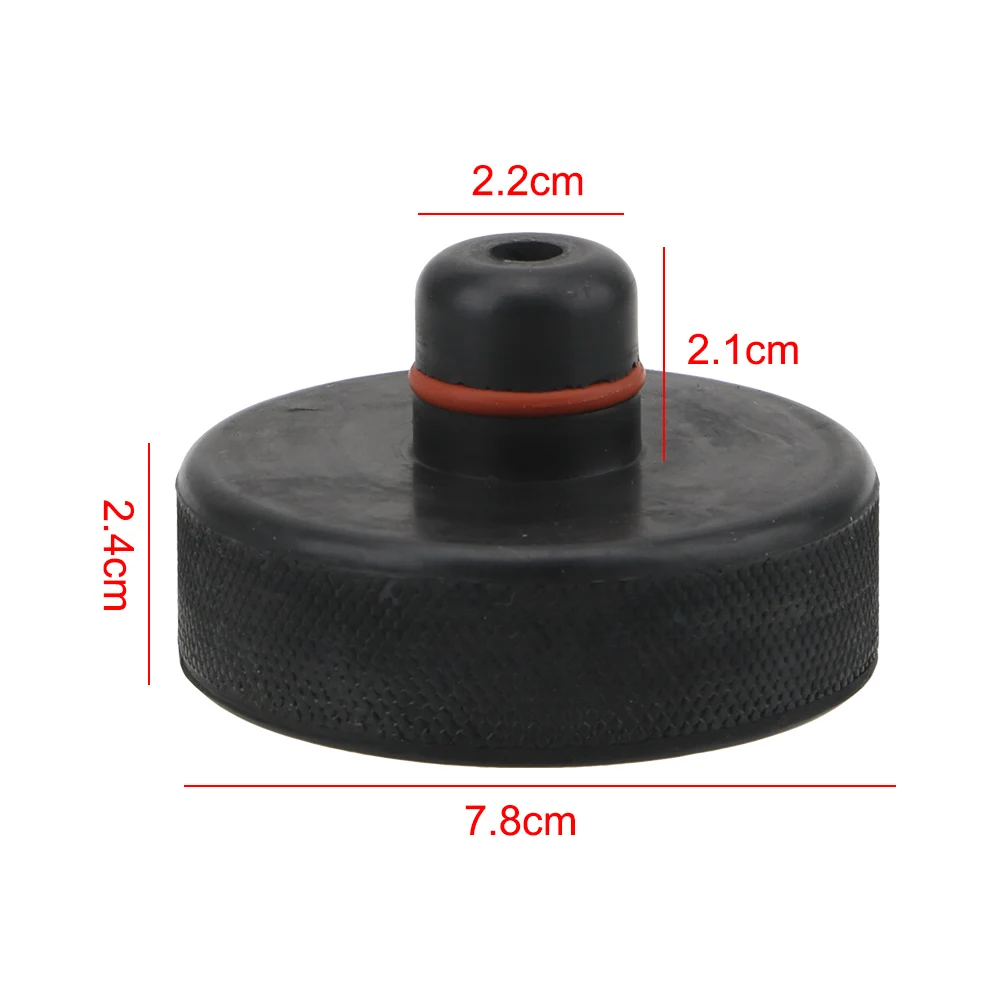 

Black Rubber For Tesla Model X/S/3 Jack Lift Point Pad Adapter Lifting Equipment Jack Pad Tool 4Pcs Chassis Jack