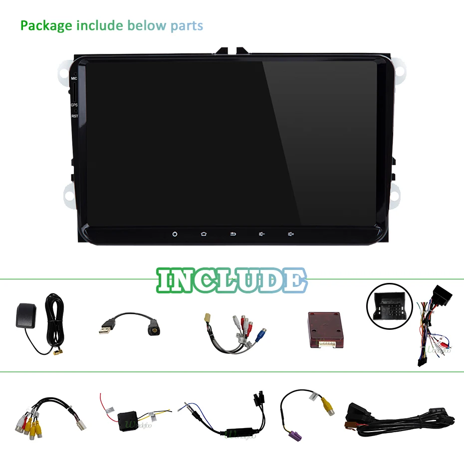 4G+ 64G ips DSP 8 ядерный Android 9,0 автомобильный Радио dvd gps для Volkswagen/VW Golf 5/6 passat/CC/B6/B7 polo Skoda/Seat/Leon мультимедиа