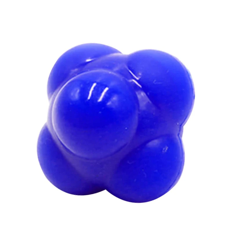 

Реакционный мяч, шестиугольный силиконовый подвижный шарнир, спортивный тренировочный мяч для тренировки фитнеса, 2020