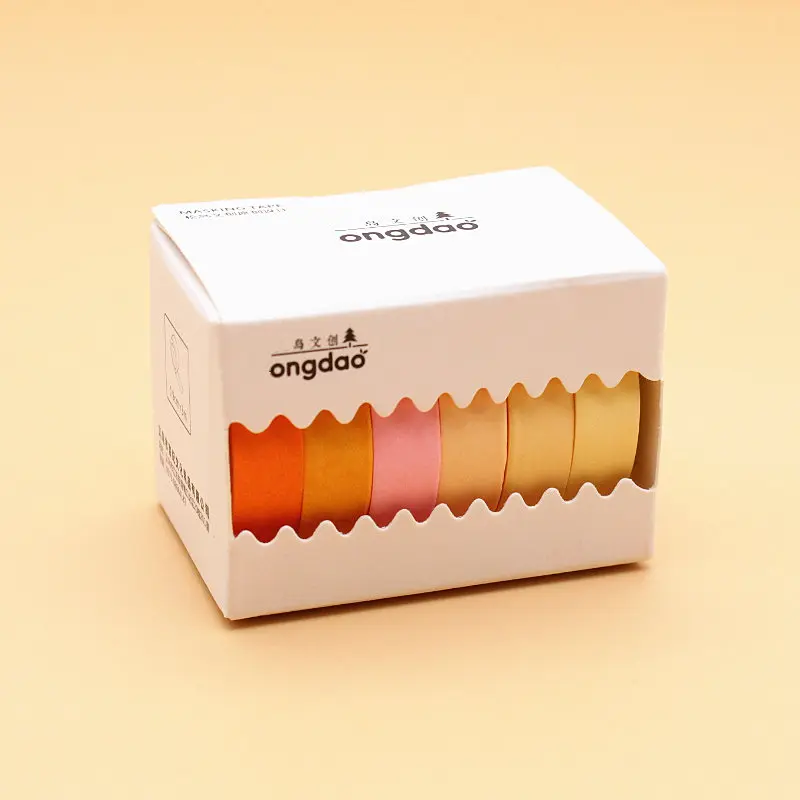 6 рулонов/набор Маскировочная лента для коллажей | Дом и сад