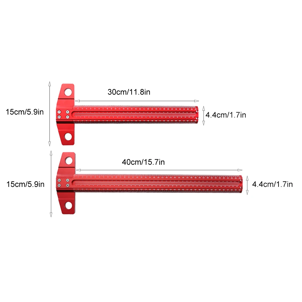 

Mark Wire Gauge T-shaped Square Ruler Measuring Durable T-shaped Auxiliary Fixture Carpenter Woodworking Tools