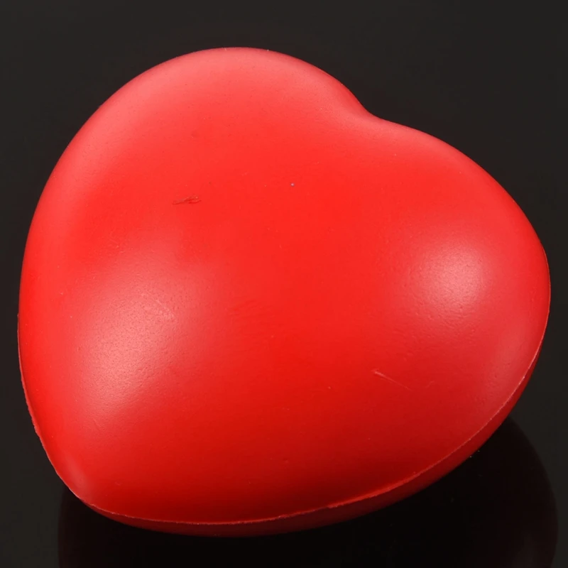 

Heart Stress Reliever Ball Red