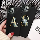 Черный мягкий телефонный чехол с английскими буквами для iPhone 12 Pro Max, силиконовый чехол-накладка для iPhone 11, чехол