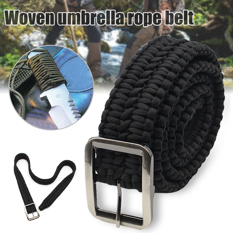 Тактическая на ремень выживания тканый веревка ручной работы тактический