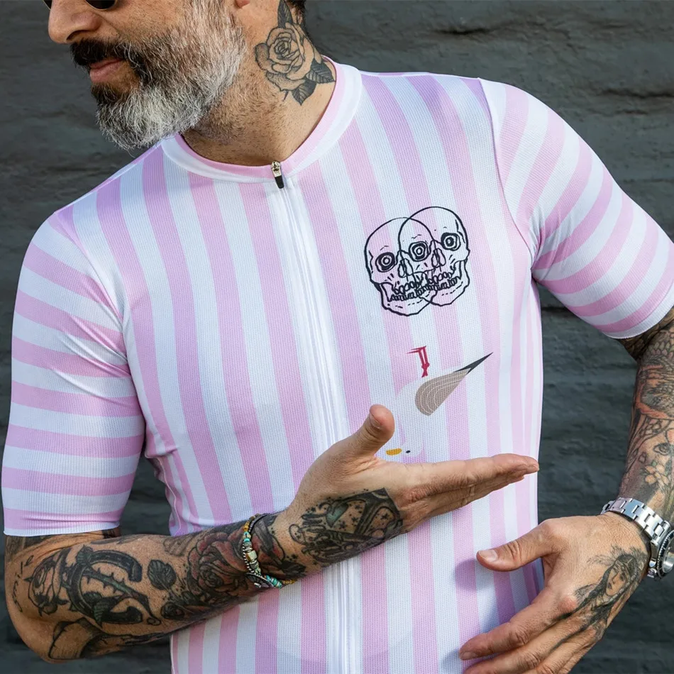 Camiseta de Ciclismo Love The Pain para Hombre, Maillot transpirable de manga corta y secado rápido, novedad de verano, 2022