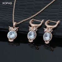 jewelry sets for women necklace and earings cubic zirconia jewelry sets for women children kids girls jewellery gifts