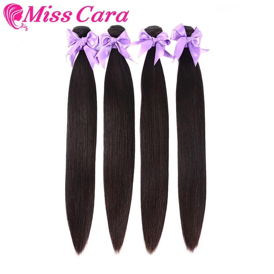 Индийские прямые волосы 4 пряди предложения шт./лот человеческих волос Miss Cara Remy