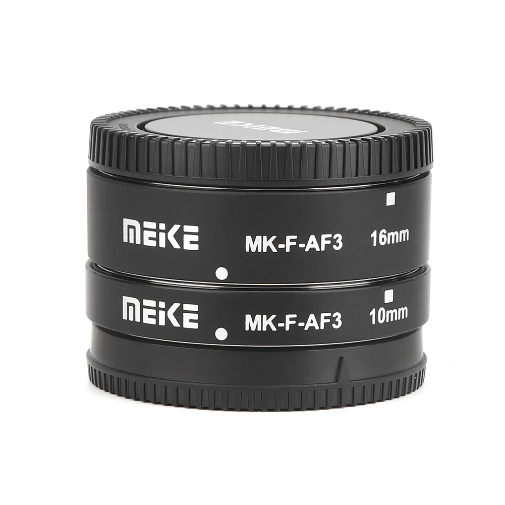 Металлическая макро-удлинительная трубка с автофокусом Meike для Fujifilm MK-F-AF3 XT2 X-T20 XT3