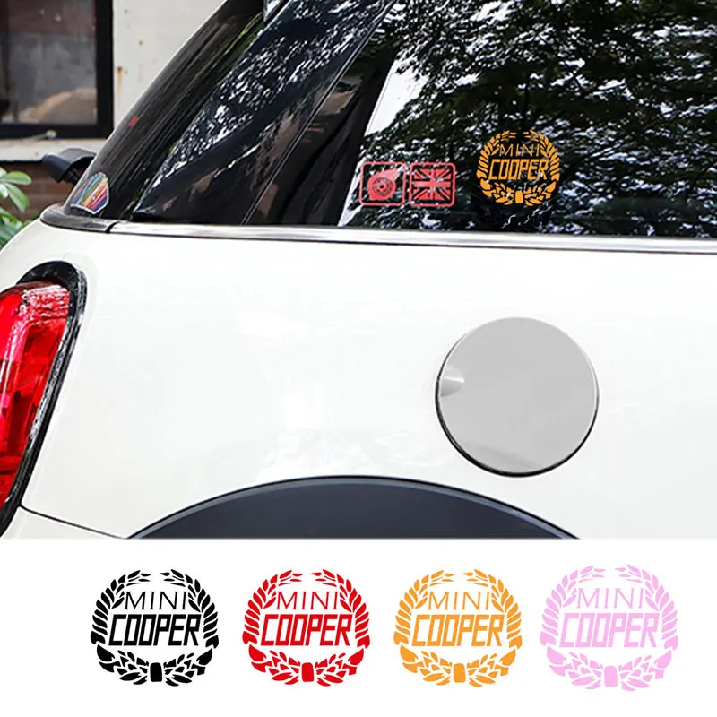 Laurel цветок кузова автомобиля Наклейка багажника двери отделки наклейка для Mini