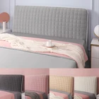 Европейская короткая плюшевая стеганая накладка на кровать, мягкая, удобная, Пыленепроницаемая, утолщенная накладка на заднюю панель
