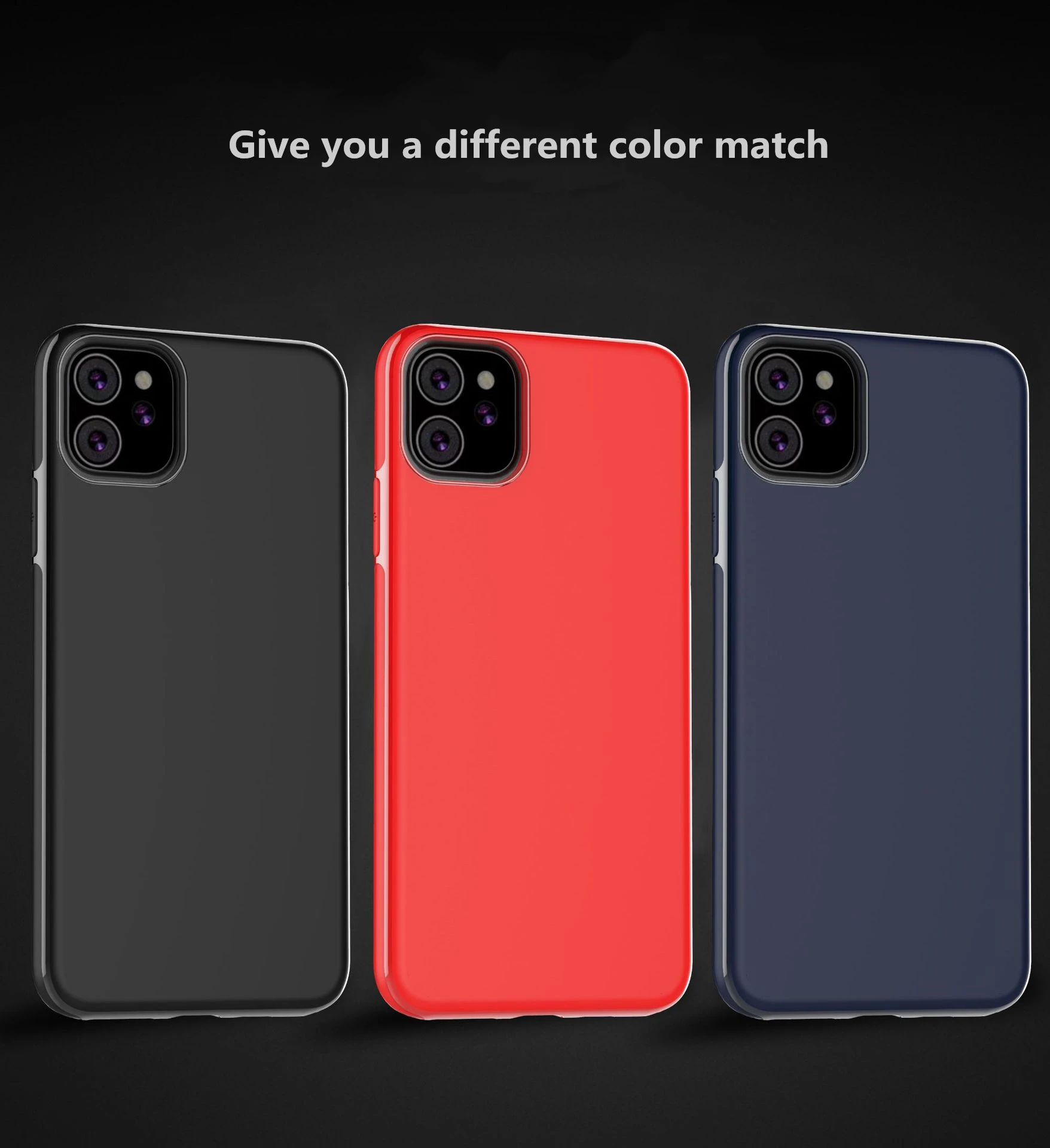Built-in Magnet Phone Case For iPhone XR XS Max Case For iPhone 8 7 6S Plus Soft TPU Phone Case For iPhone 11 Pro Max Back Cover