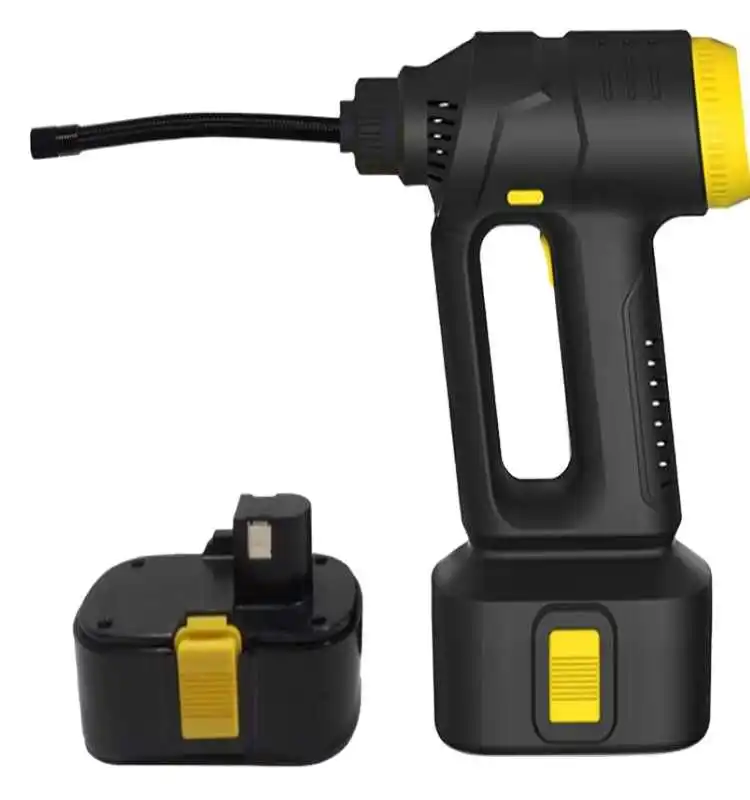 Precio Inflador De Neumáticos Multifunción Para Coche, Bomba De Aire Portátil Con Batería De Ion De Litio Inalámbrica