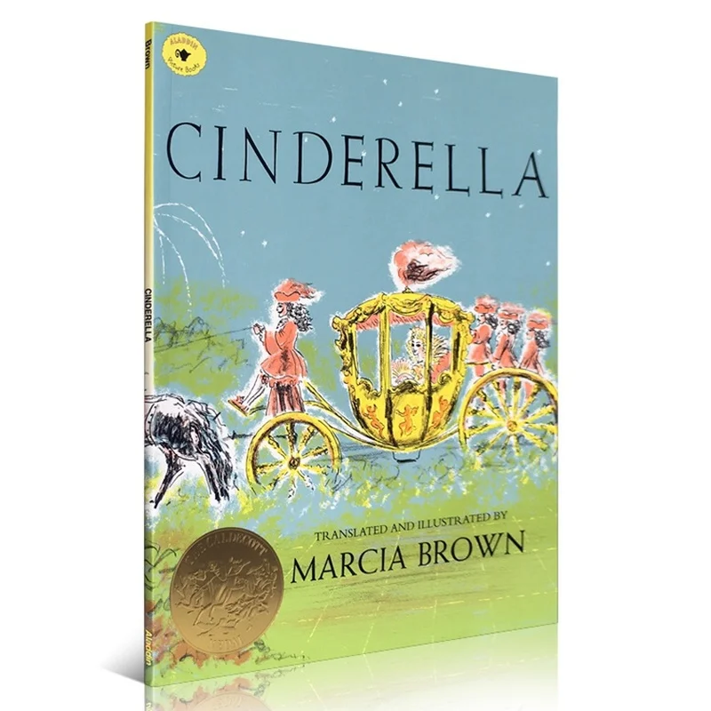 Детская книга Золушки с рисунками на английском языке для начальной школы