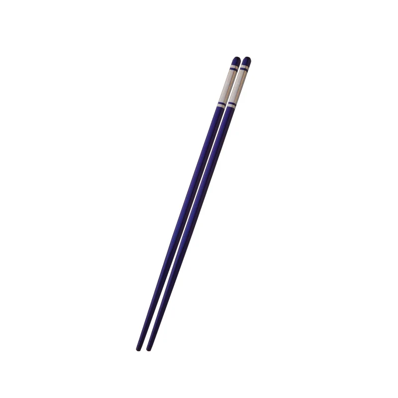purple 5 пар Многоразовые корейские палочки для еды из нержавеющей стали лазерная гравировка узоры пищевые палочки портативные многоразовые палочки для еды суши Хаши - Цвет: purple