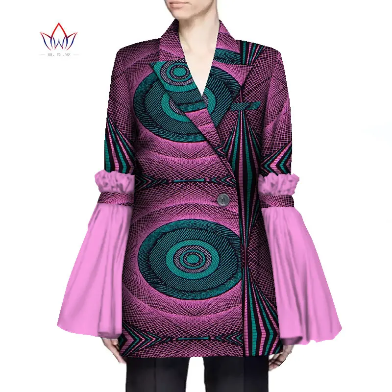 Дропшиппинг в африканском стиле для женщин Зимнее пальто девочек верхняя одежда