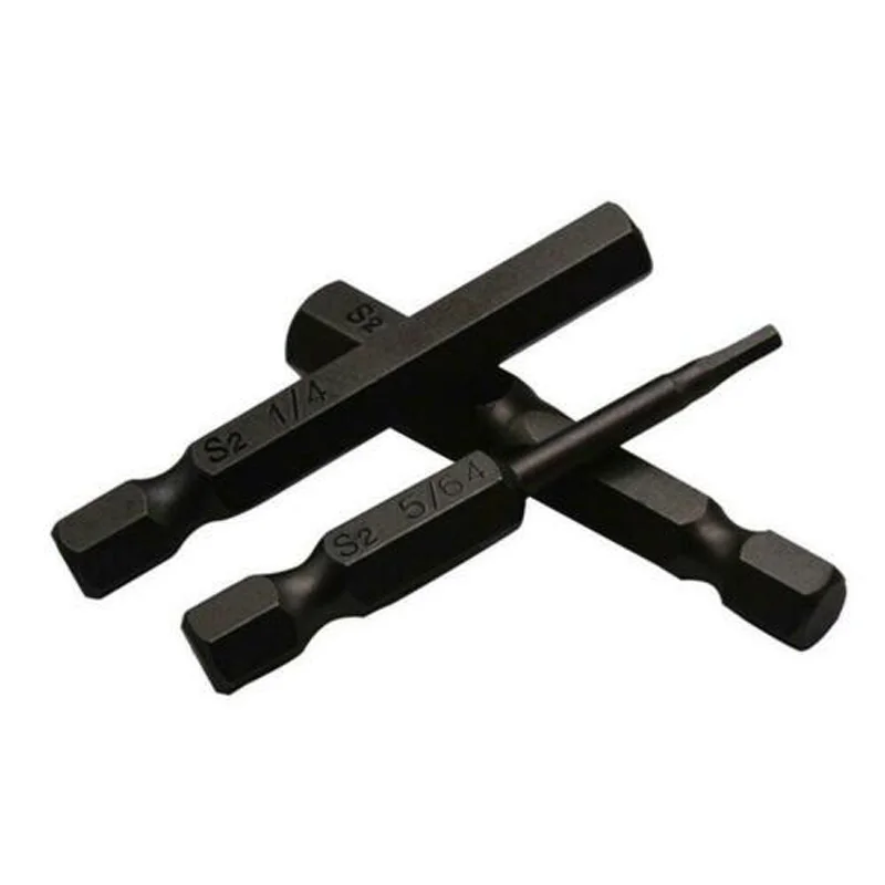 

10PC 1/4 Hex Magnetic Head Allen Wrench Drill Bits Screwdriver Shank Holder UK