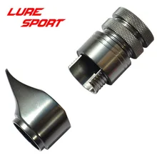 LureSport Aluminum Part Reel Seat set Spinning Casting Reel Seat Rod Building Components DIY Accessory