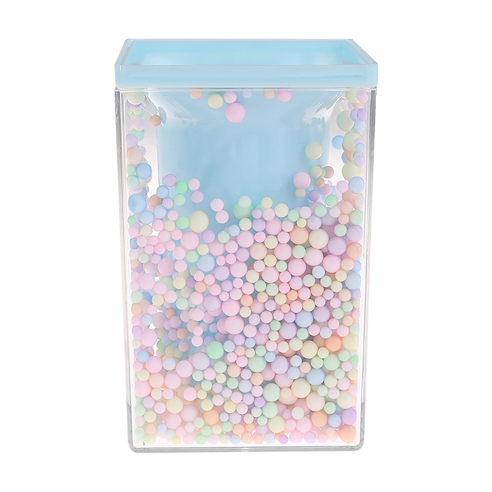 

Desk Organization Desktop Ornament Large Capacity Pen Holders Pencil Stand Home Office Convenient Transparent DIY Storage