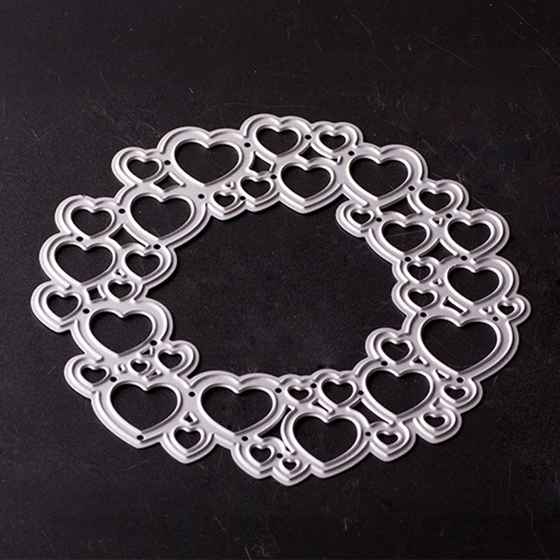 

Metal Circle love die cutting dies for Scrapbooking/DIY Easter wedding Halloween Easter card