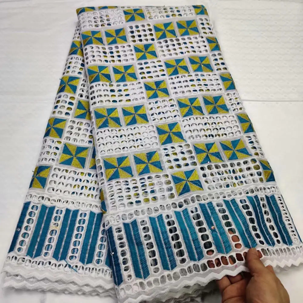 

NaXiu New Arrival Small Holes Design Dubai Lace African Nigerian Dry Lace Fabric Real Swiss Voile Lace In Switzerland Bridal