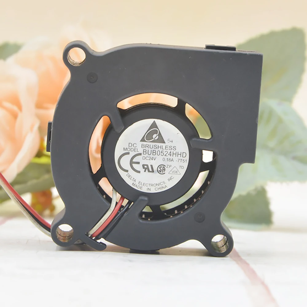 Для оригинального 5015 BUB0524HHD 50X50X15MM 24V 0.18A трехпроводный Турбовентилятор|Кулеры и