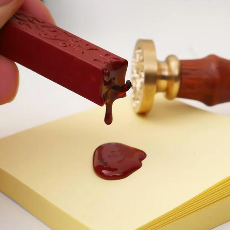 Ручная работа сделай сам ретро Лаковая полоса воск таможенный документ конверт