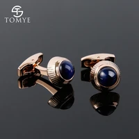 funny cufflinks for men tomye xk19s138 luxury exquisite opal rose gold formal dress shirt wedding gifts cuff links